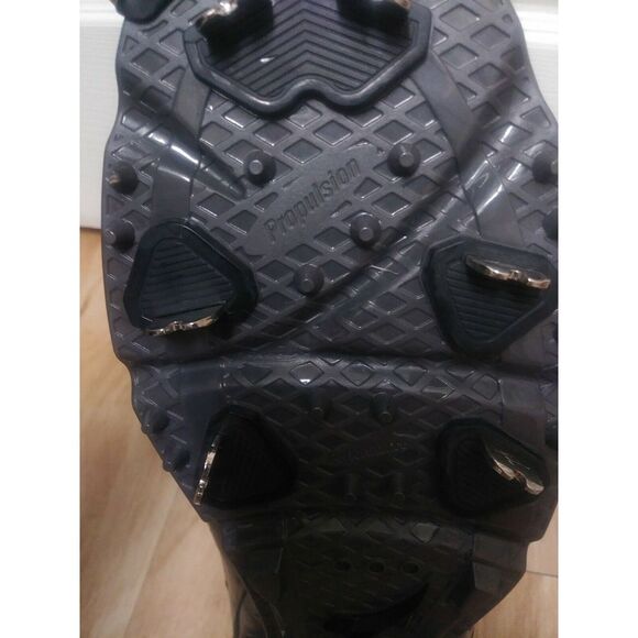 Mizuno Baseball Cleats 9 Spike Pro Limited Low G4 Black Leather NWOB Mens Sz 16 - Picture 10 of 10